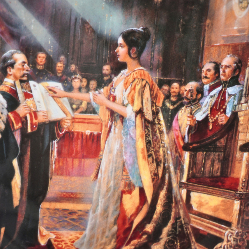 Royal Doulton Limited Edition Queen Victoria’s Coronation Decorative Plate