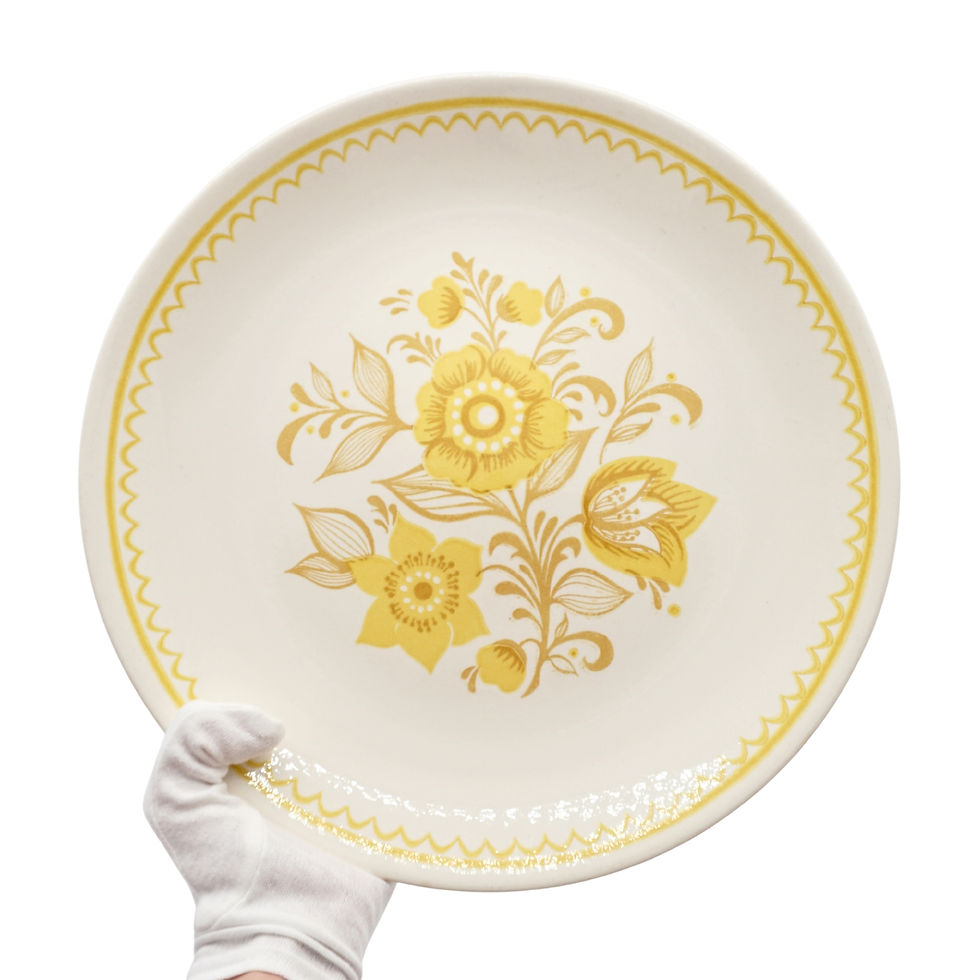 Royal China Jubilee Yellow Floral Side Plate