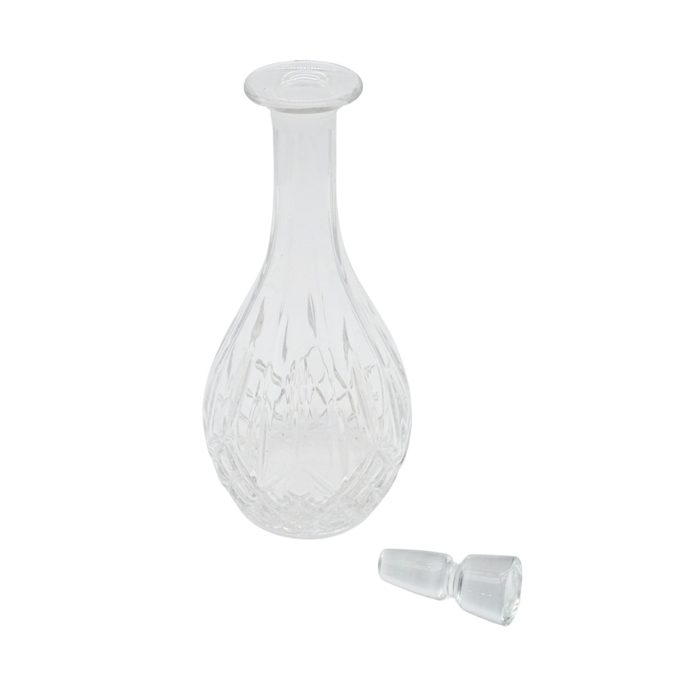 Vintage Decorative Glass Decanter with Stopper