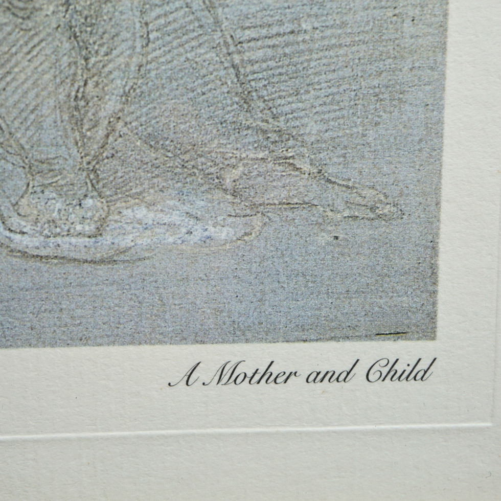 Framed Art Print of The Virgin and Child by Raphael