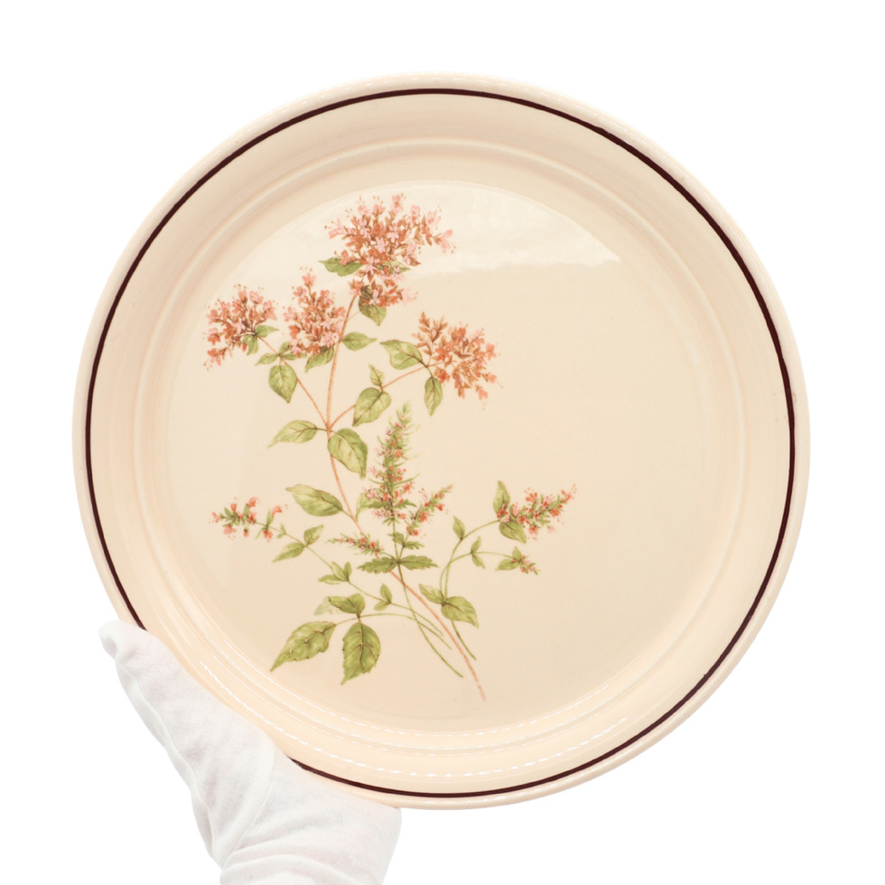 Vintage Brendan Erin Stone Flower Plate