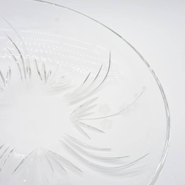 Royal Doulton Crystal Glass Fruit Bowl