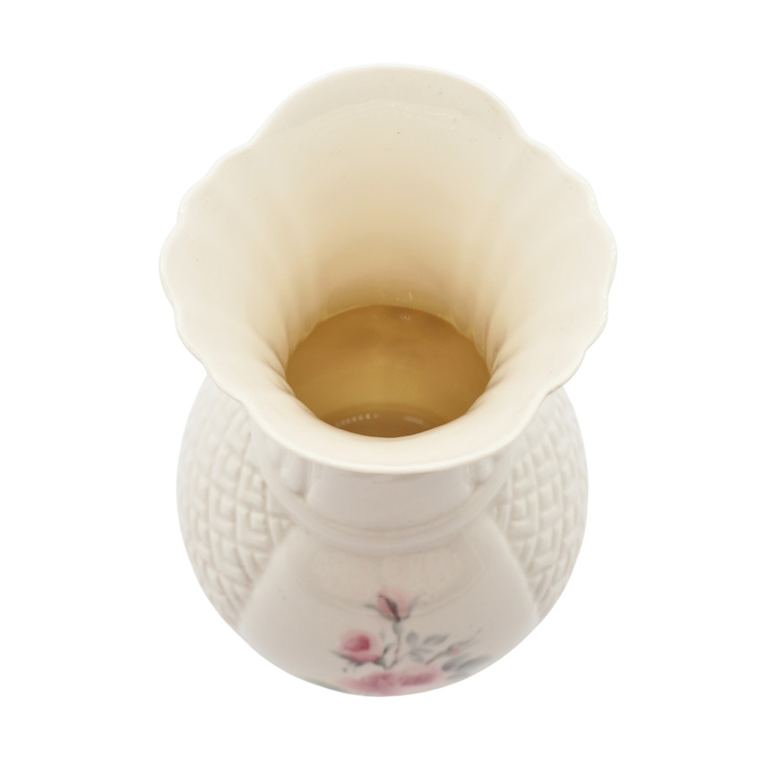 Vintage Donegal Parian China Irish Rose Vase