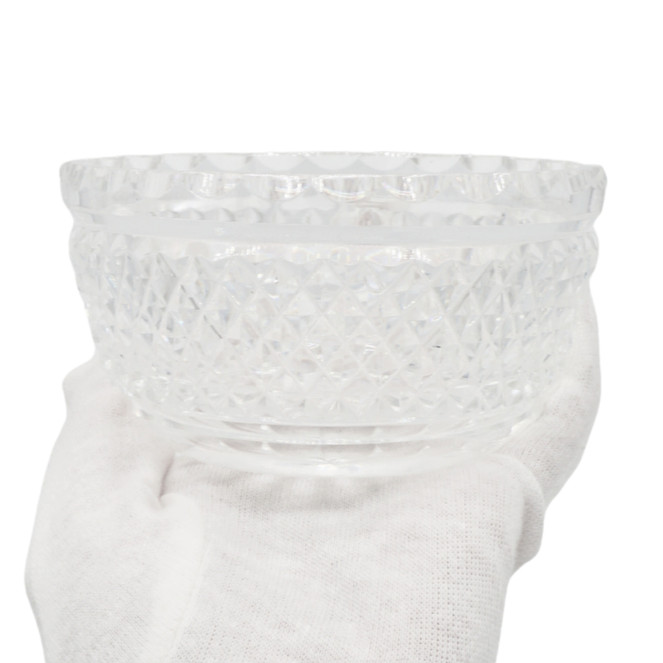 Vintage Waterford Crystal Colleen Diamond Pattern Sugar Bowl