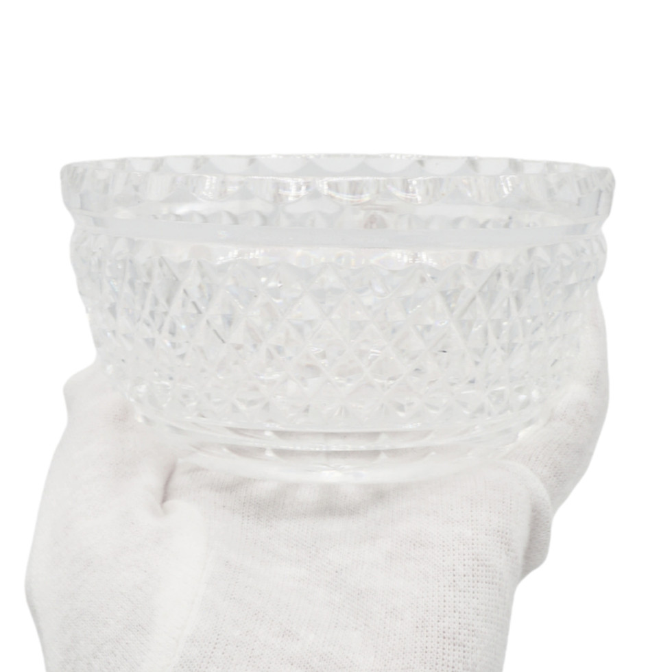Vintage Waterford Crystal Colleen Diamond Pattern Sugar Bowl