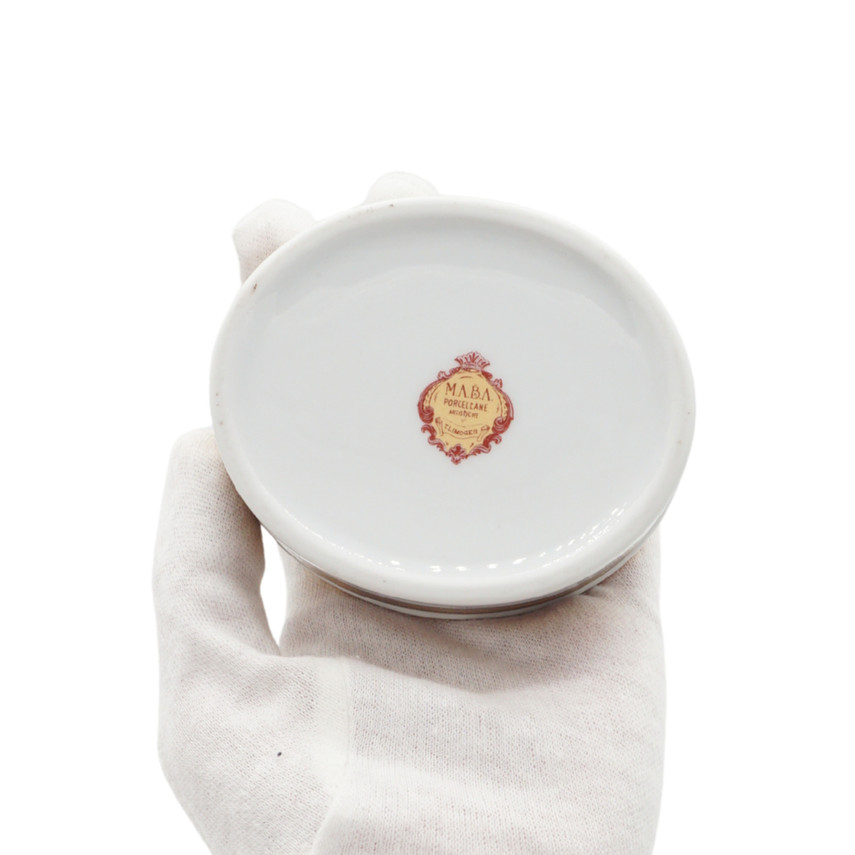 M.A.B.A. Porcellane Artistiche T. Limoges Trinket Dish