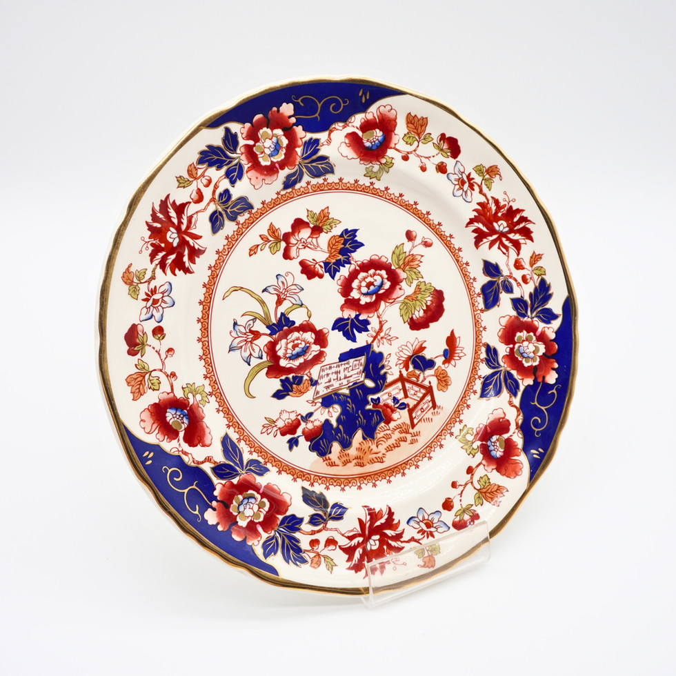 Mason's Ironstone Bible Pattern Limited Edition Cabinet Plate
