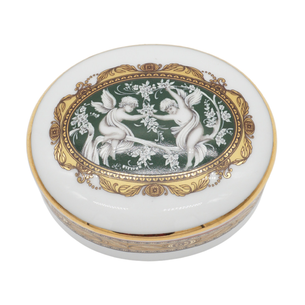 M.A.B.A. Porcellane Artistiche T. Limoges Trinket Dish