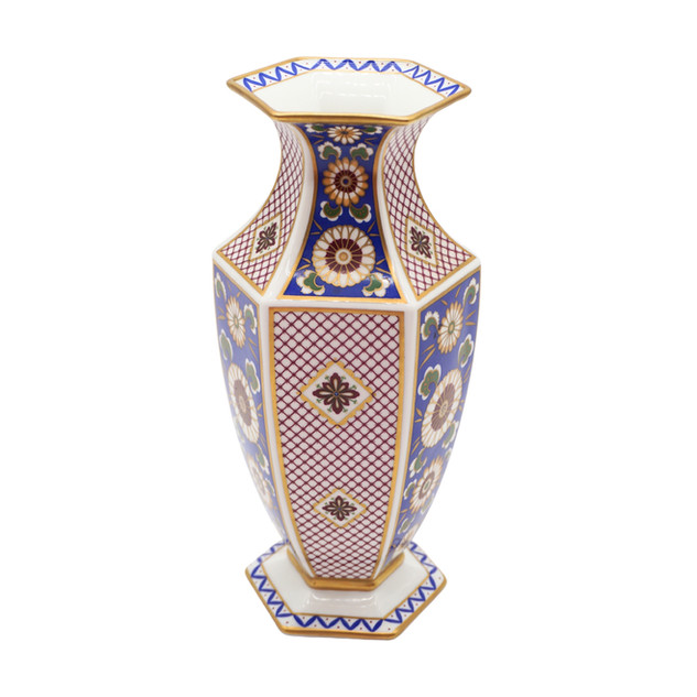Aynsley Imperial, Imari Style, Fine Bone China Vase, 1970s