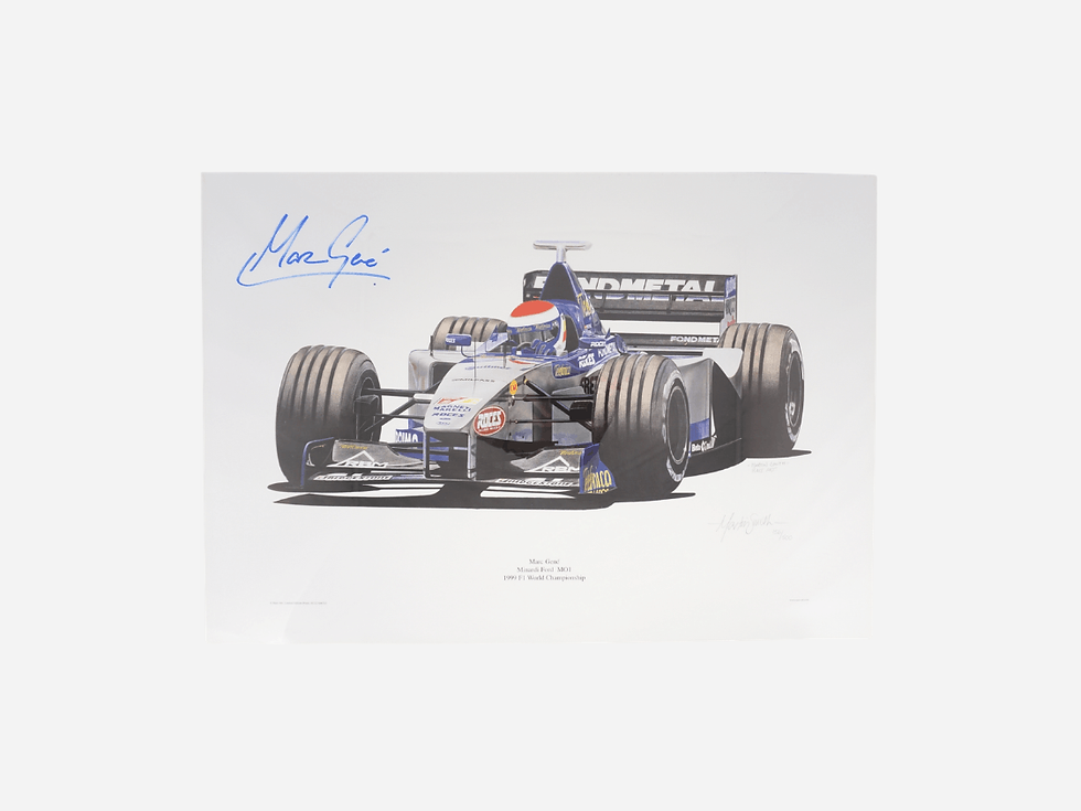 Limited Edition Print, Marc Gené, Minardi Ford M01, 156/500, Unframed