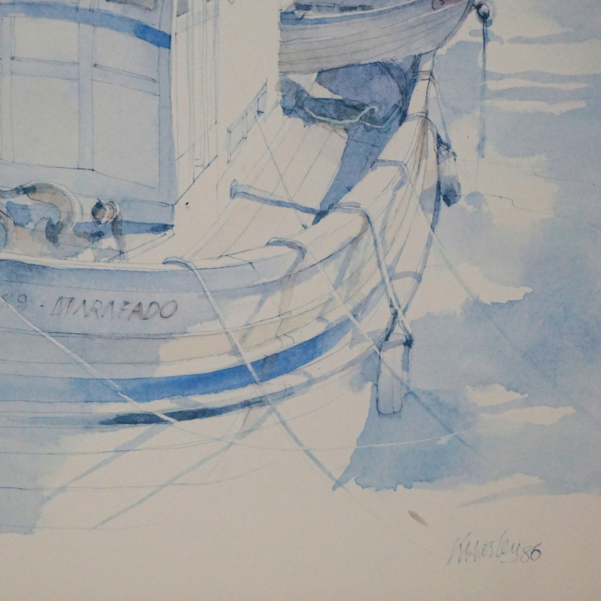 Limited Edition Print of Portimao, Portugal by Mosley, 1986