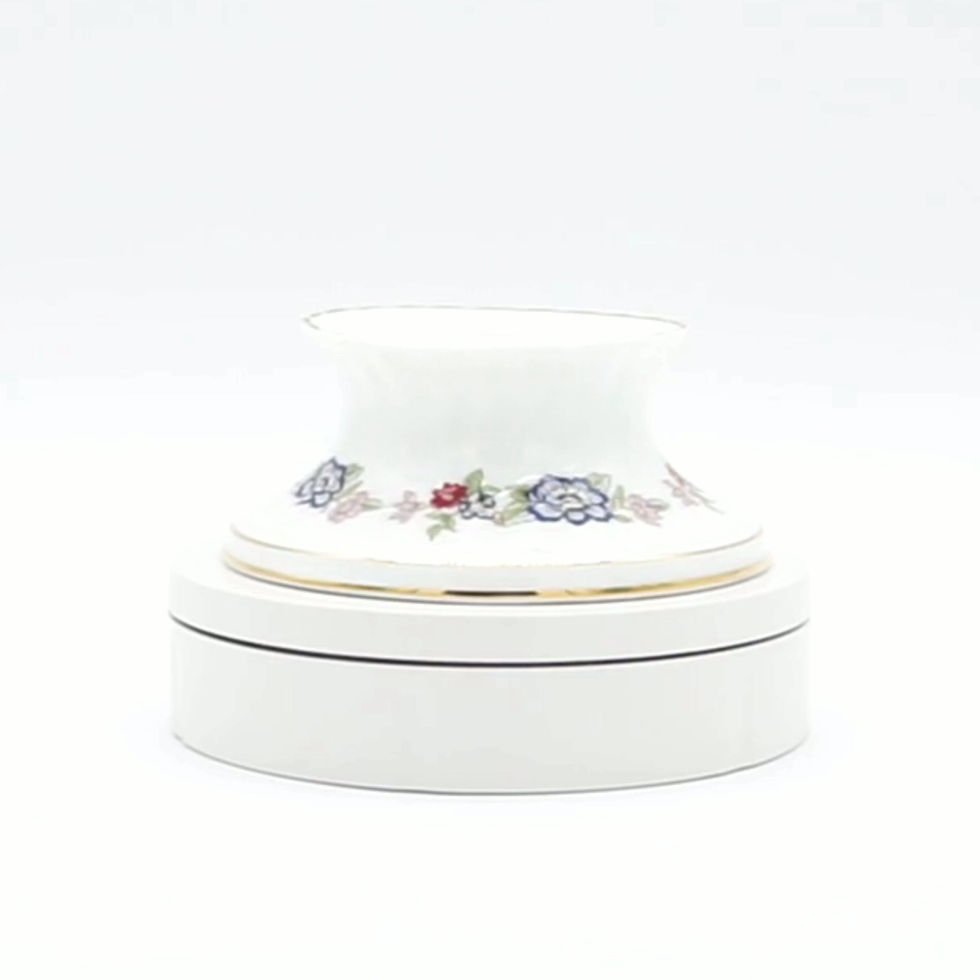 Royal Tara Irish Fine Bone China Pillar Candle Holder
