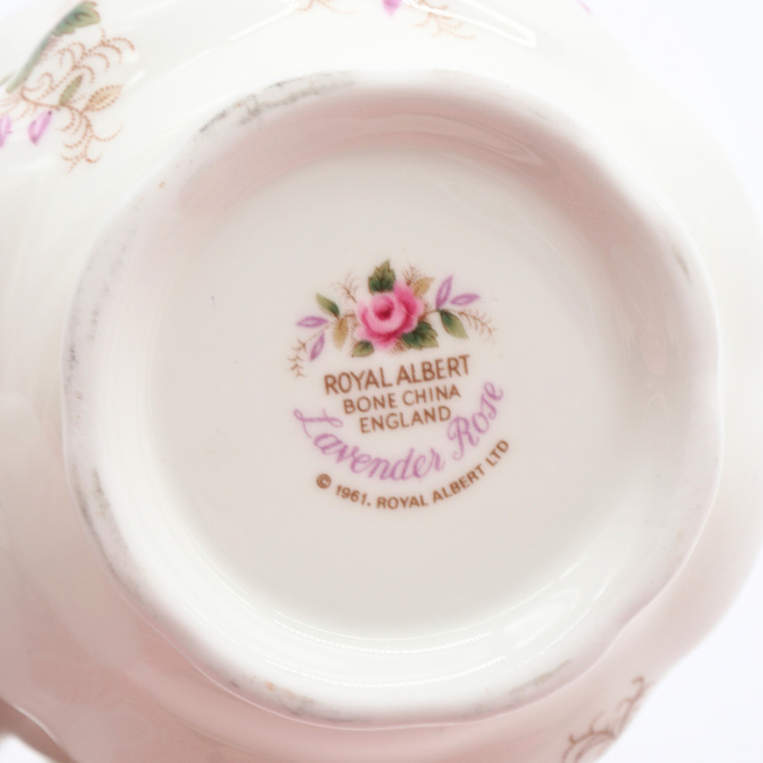 Royal Albert Lavender Rose Tea Set, Fifteen Pieces