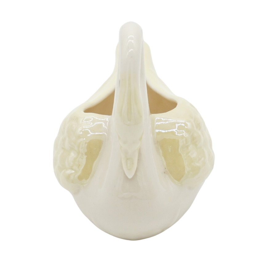 Belleek Irish Porcelain Swan Creamer