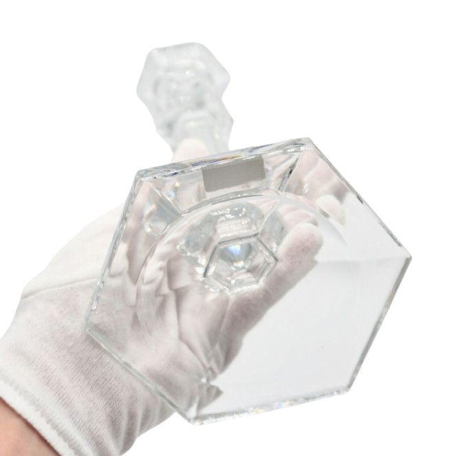 Irish Cavan Crystal Design Candlesticks