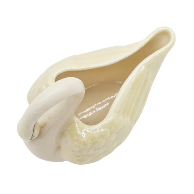 Belleek Irish Porcelain Swan Creamer