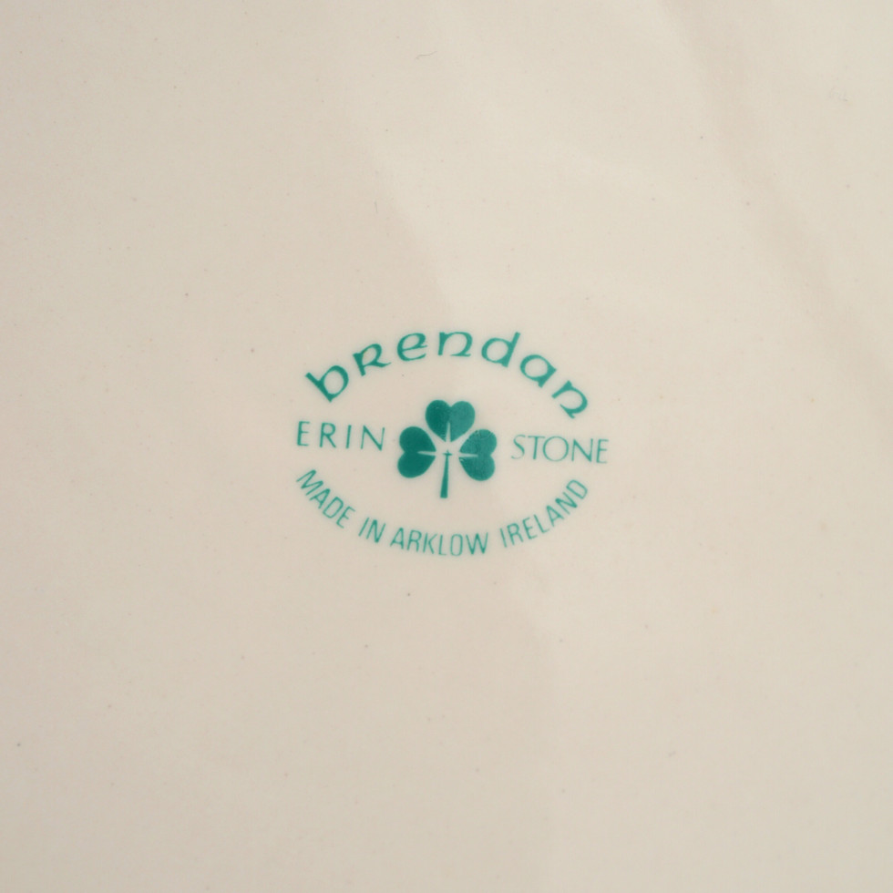 Vintage Brendan Erin Stone Flower Plate
