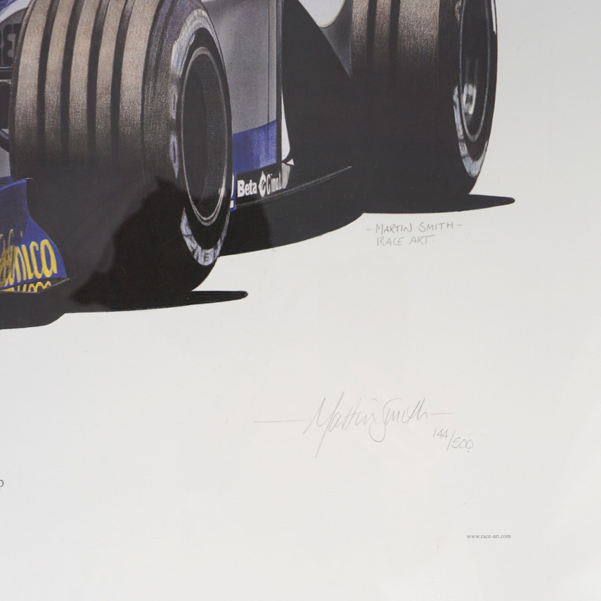 Limited Edition Print, Marc Gené, Minardi Ford M01, 144/500, Unframed