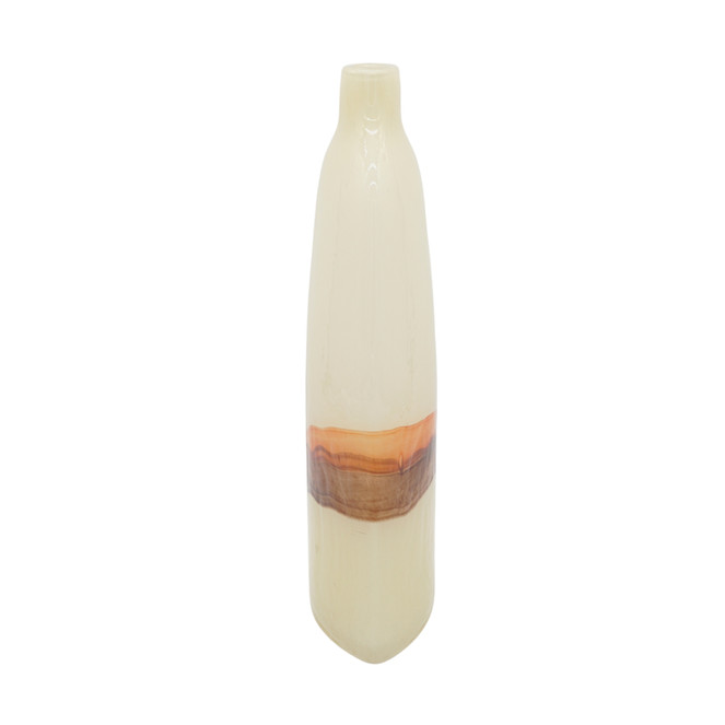 Vintage Hand Blown Art Glass Vase