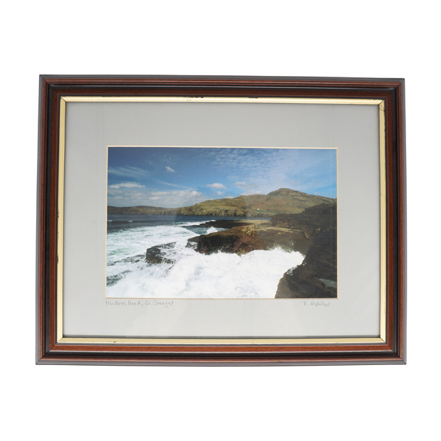 Framed Photographic Print of Muckross Head, Co. Donegal, Ireland