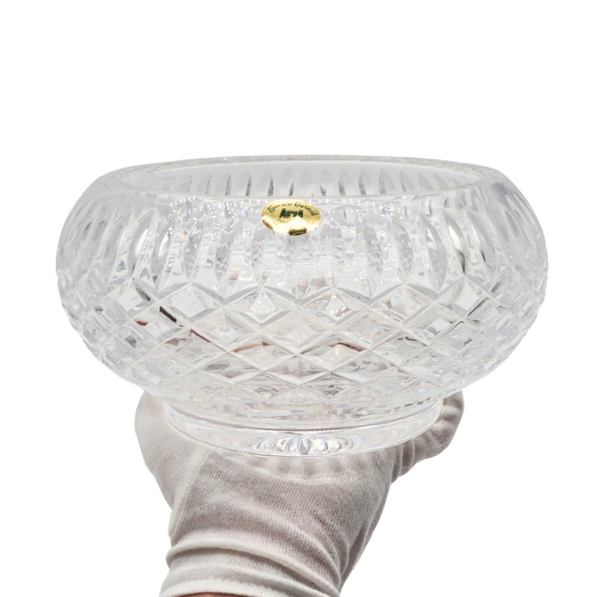 Vintage Tyrone Crystal Cut Lead Glass Bowl, Ireland