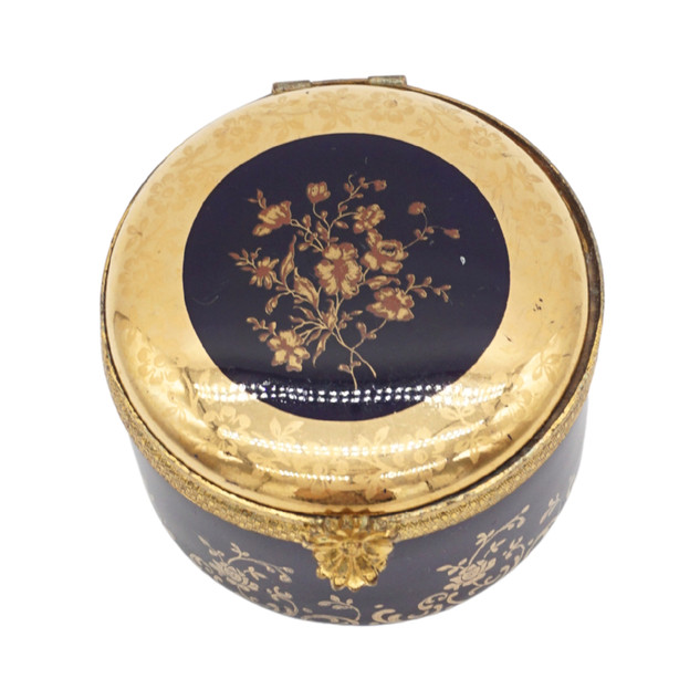 Limoges Castel Porcelain Trinket Box