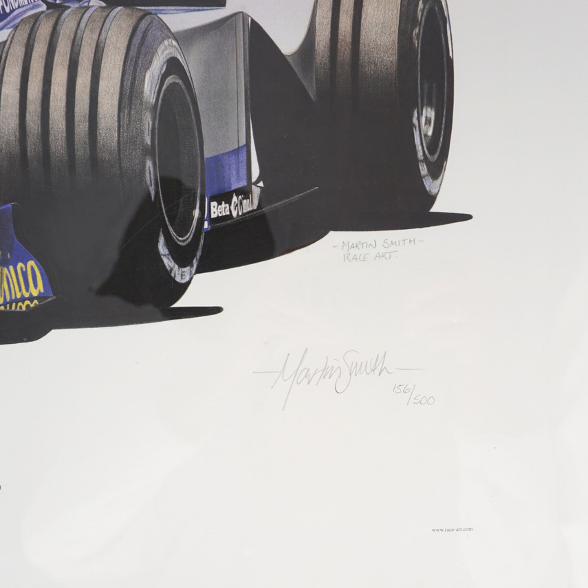 Limited Edition Print, Marc Gené, Minardi Ford M01, 156/500, Unframed