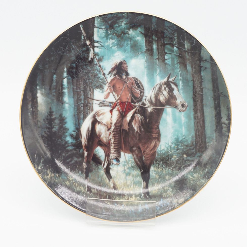 The Warriors Sun Seeker By Chuck Ren Plate, 1992