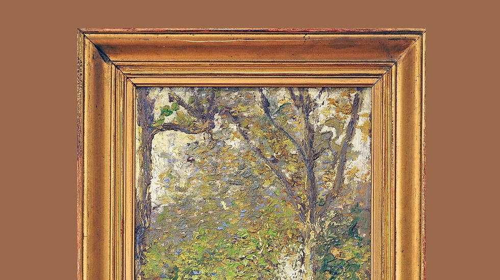 antique oil painting