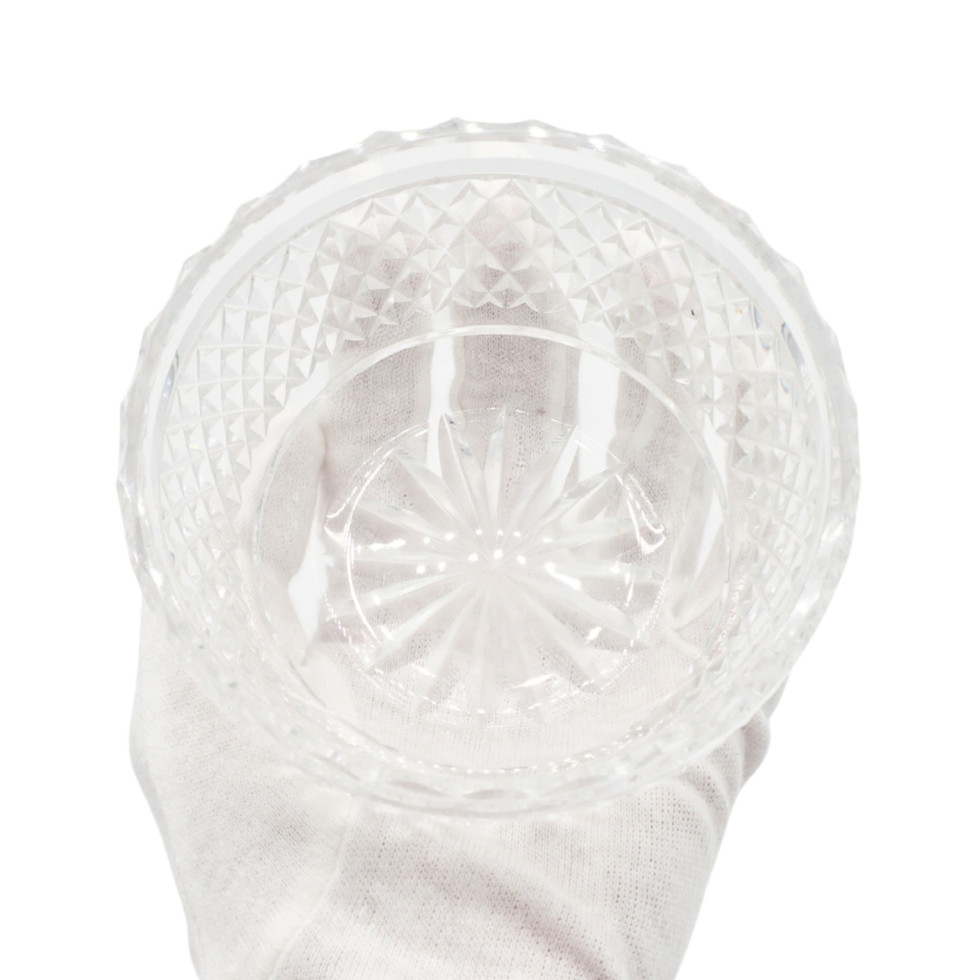 Vintage Waterford Crystal Colleen Diamond Pattern Sugar Bowl