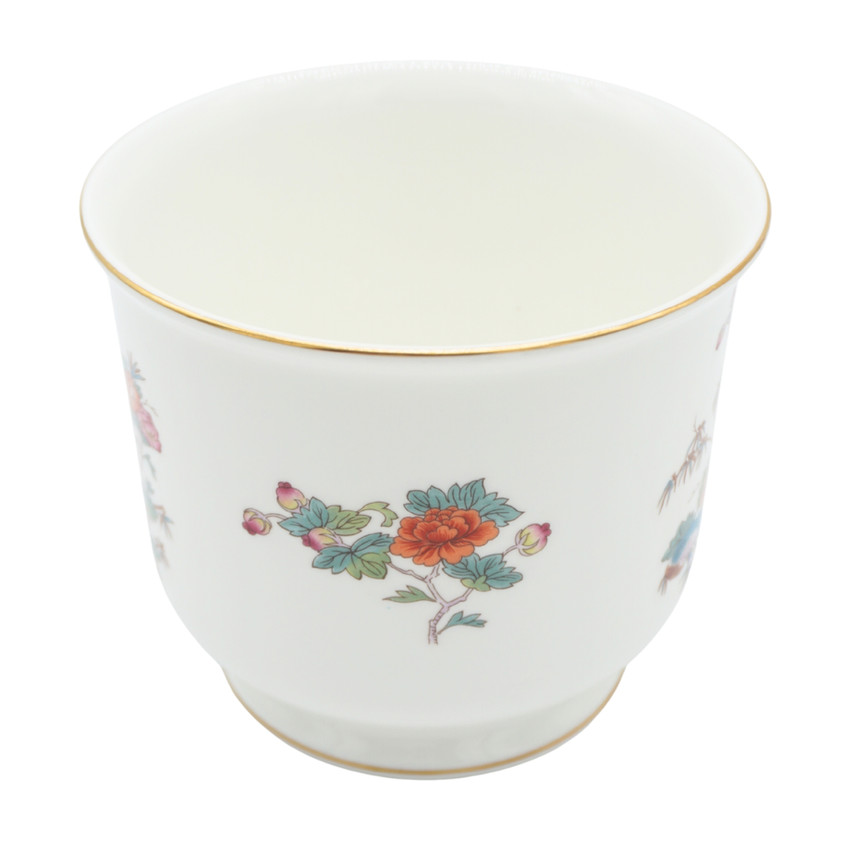 Wedgwood Bone China Kutani Crane Plant Pot