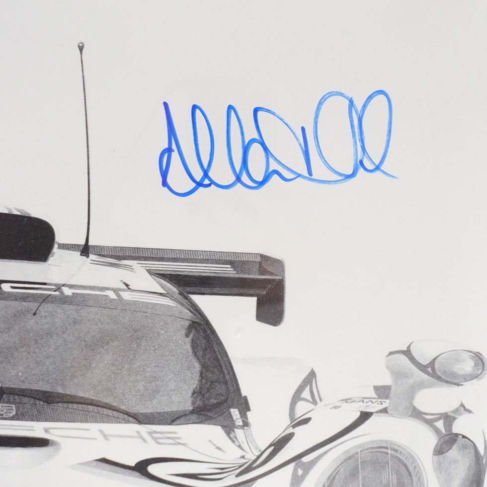Limited Edition Print, 1998 Le Mans, Porsche 911 GT1-98, 390/500, Unframed