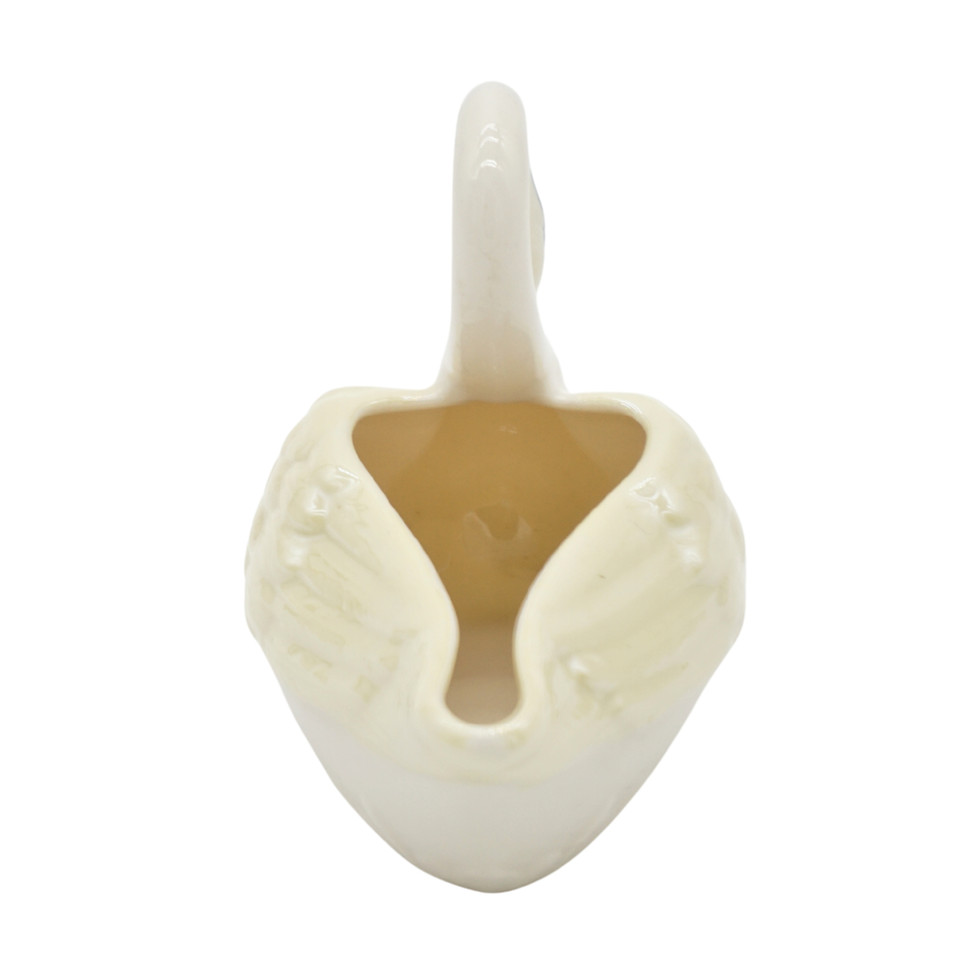 Belleek Irish Porcelain Swan Creamer