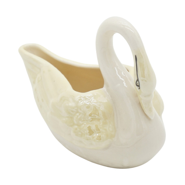 Belleek Irish Porcelain Swan Creamer