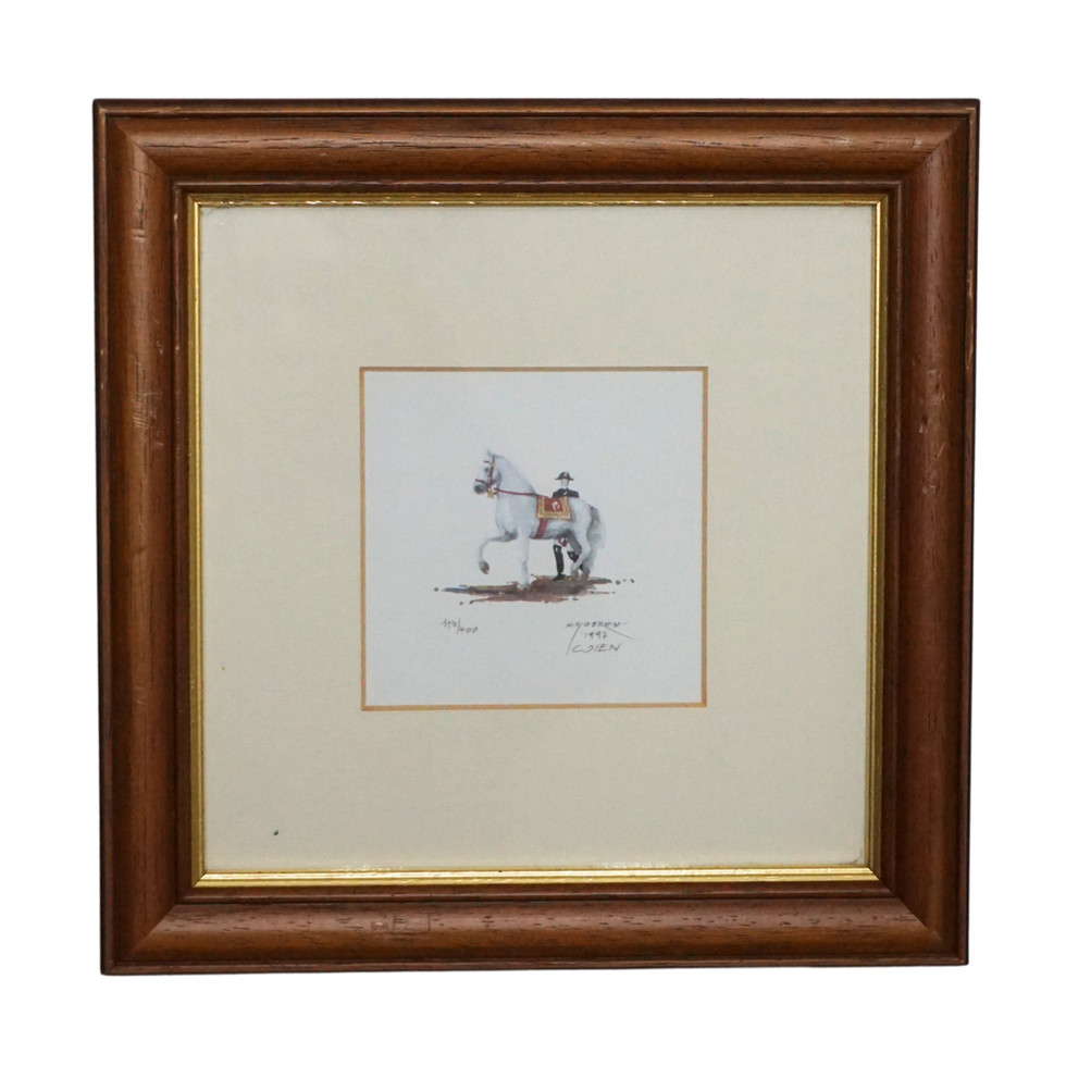 Limited Edition Print by Khosrow Salehi of Equestrian Military