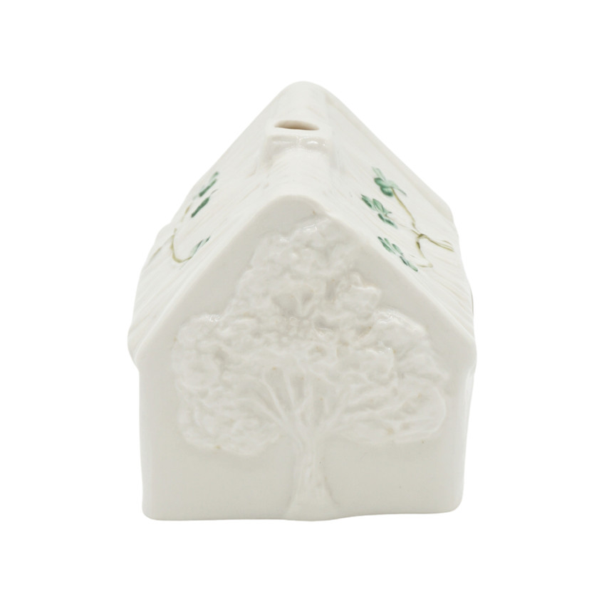 Belleek Ireland Pottery Dan Murphy's Cottage Candle Holder