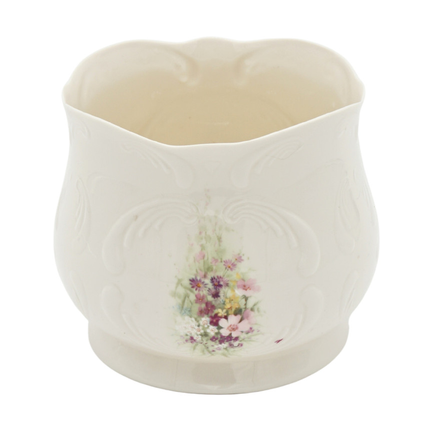 Donegal Parian China Floral Planter Pot