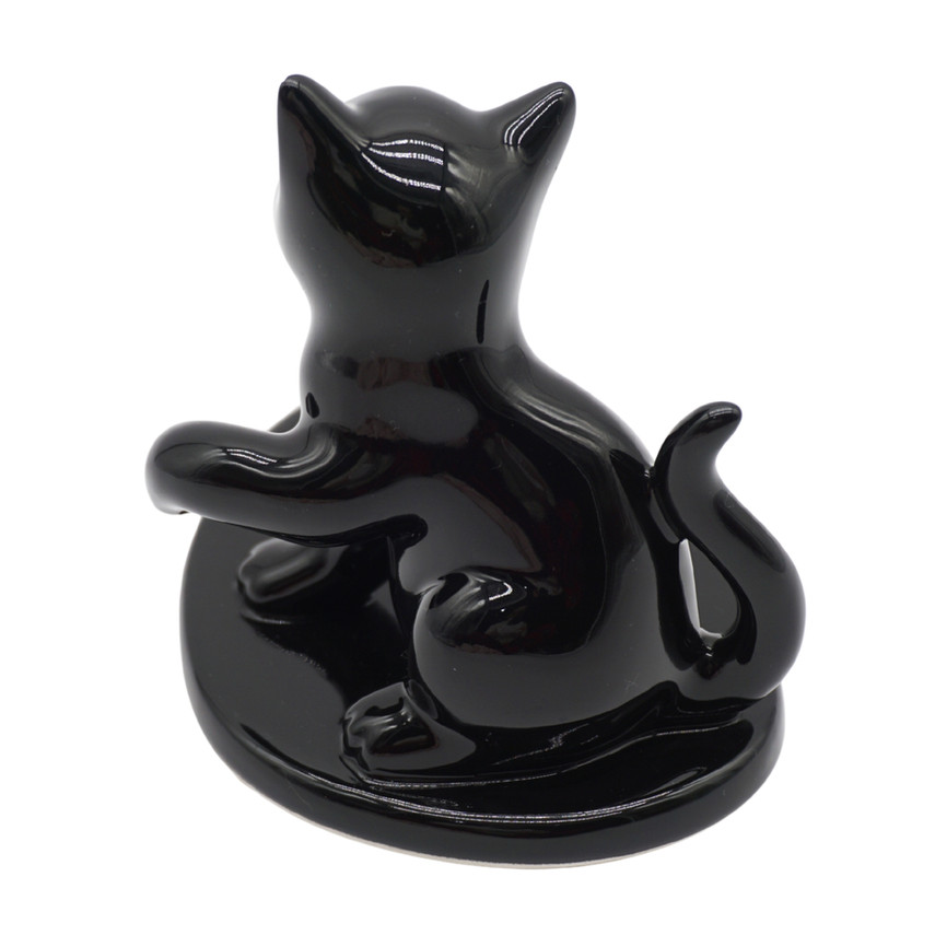 PartyLite Black Cat Tea Light Candle Holder Set