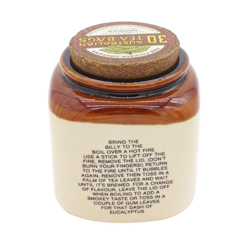 Vintage Ceramic Australian Billy Tea Jar