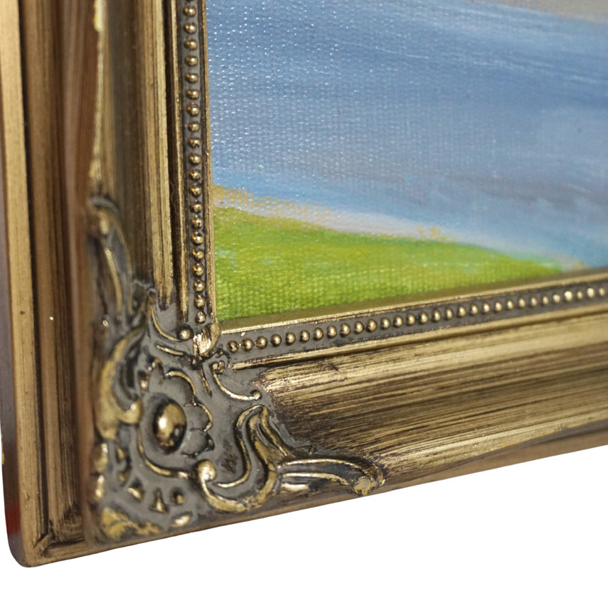 Oil on Board Painting of Bishop’s Gate Lodge by John Parkhill, 1993