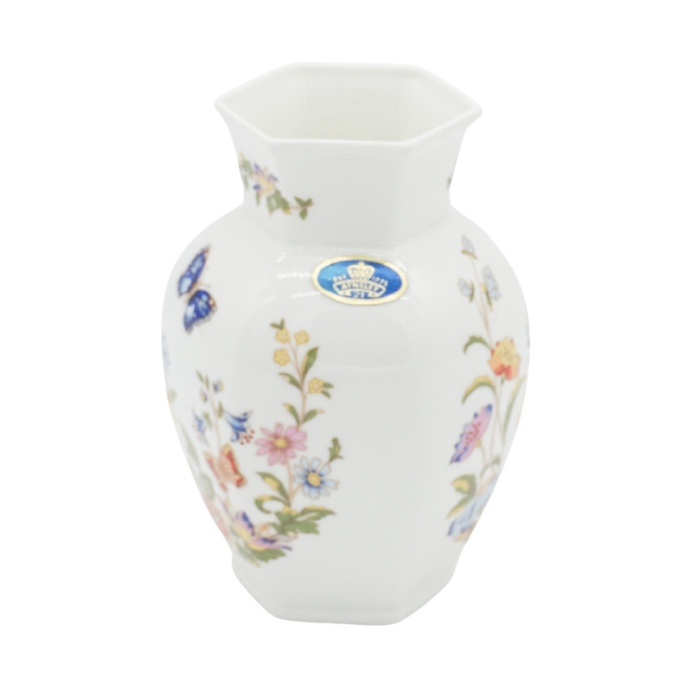 Aynsley Cottage Garden Bone China Vase