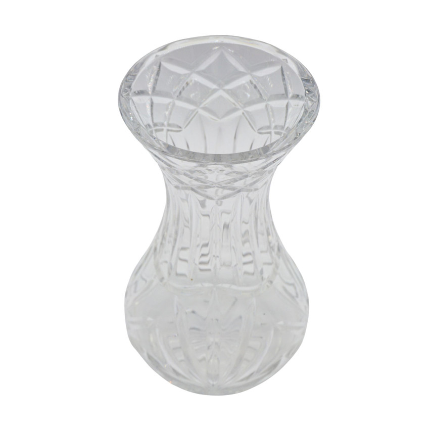 Vintage Tyrone Crystal Irish Full Lead Tall Glass Vase