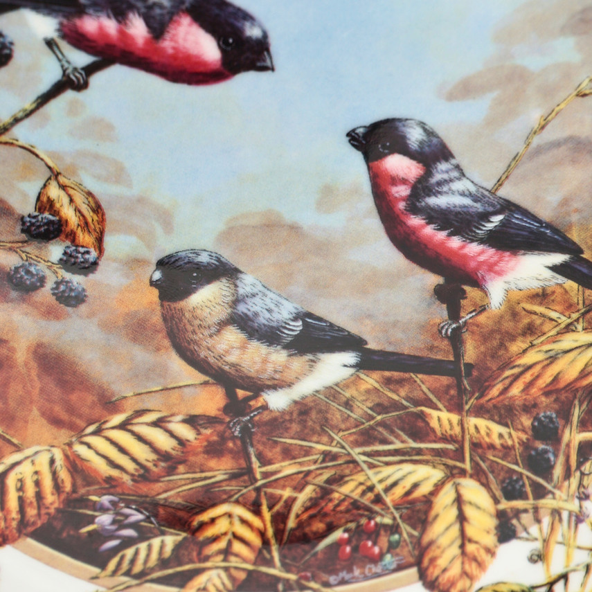 Royal Doulton Limited Edition Seasons of the Hedgerow Plates, Set of Three