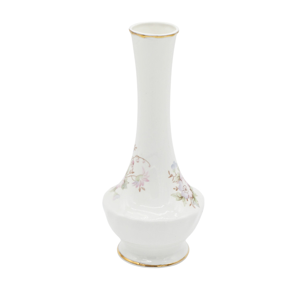 Leekbrook Ceramix English Bone China Bud Vase