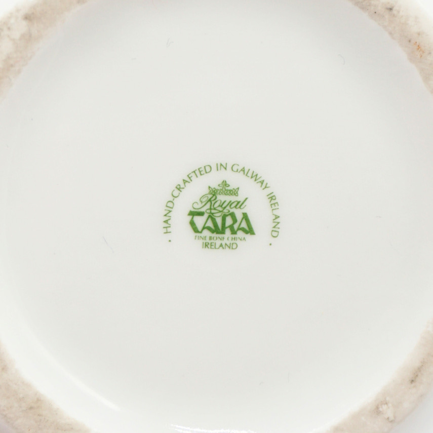 Royal Tara Bone China Butterfly Floral Happy Anniversary Vase