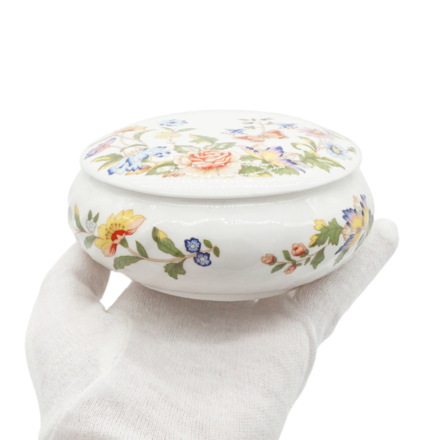 Aynsley Cottage Garden Lidded Trinket Box