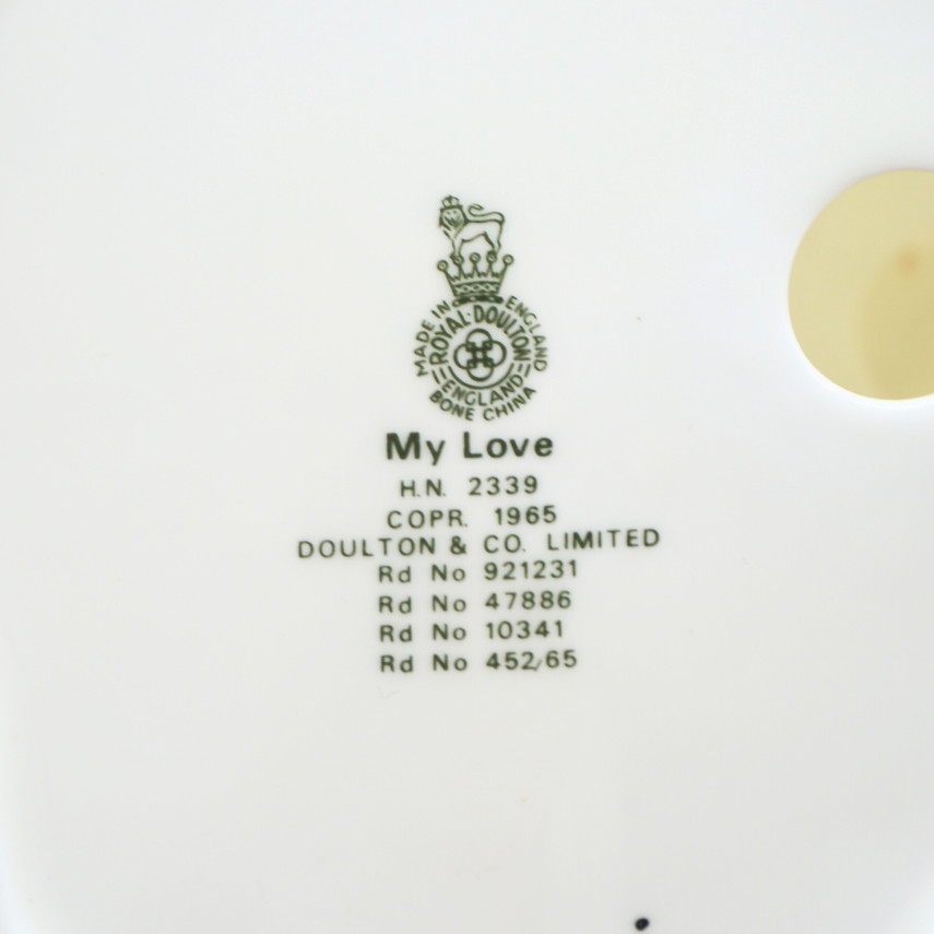 Vintage Royal Doulton My Love Bone China Figurine