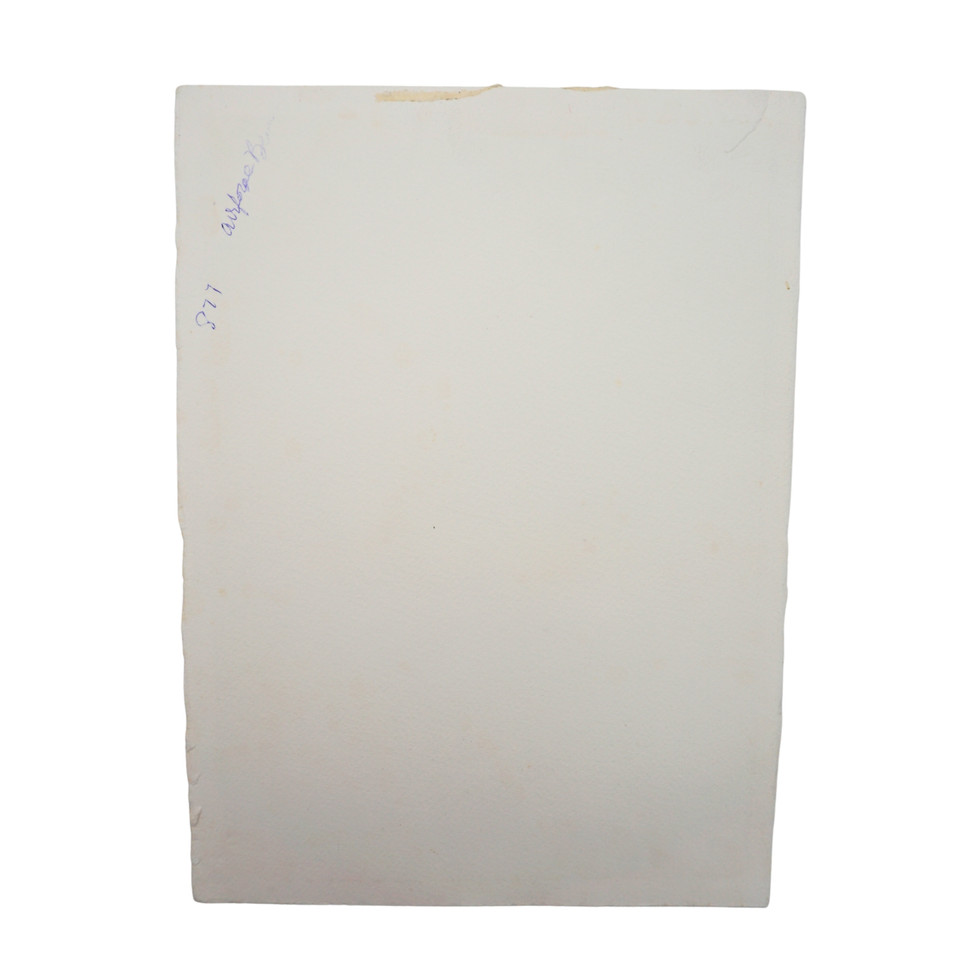 Watercolor Painting of a Snowy Landscape, Unframed, by Mary Harris