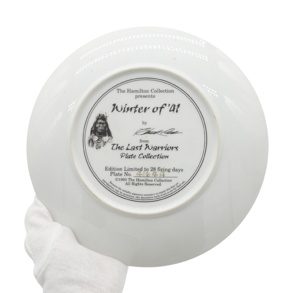 The Winter Of '41 Plate Collection By Chuck Ren
