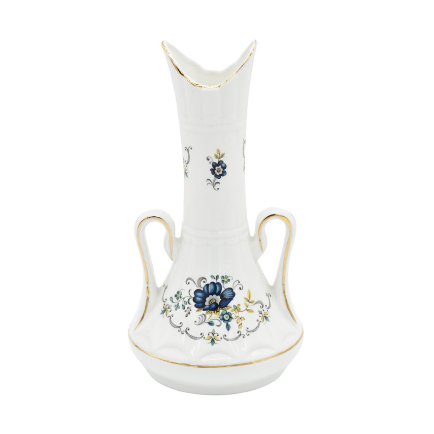 Royal Tara Blue Cornflower Bone China Bud Vase